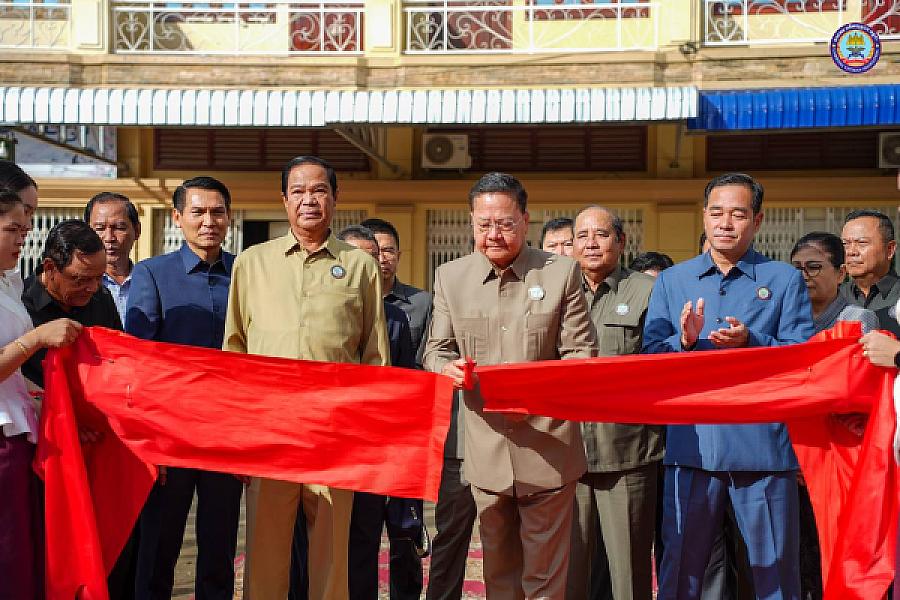 His Excellency Dr. Neth Savoeun reminds that Cambodia has peace and security because of veterans