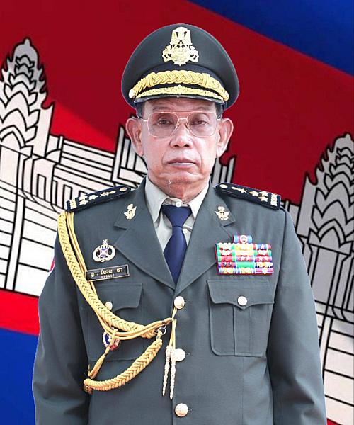 His Excellency Lieutenant General Hem Tha, Commander of Brigade No. 70, has contributed 2 million riels to organize the Extraordinary General Assembly of the Cambodian Veterans Association nationwide