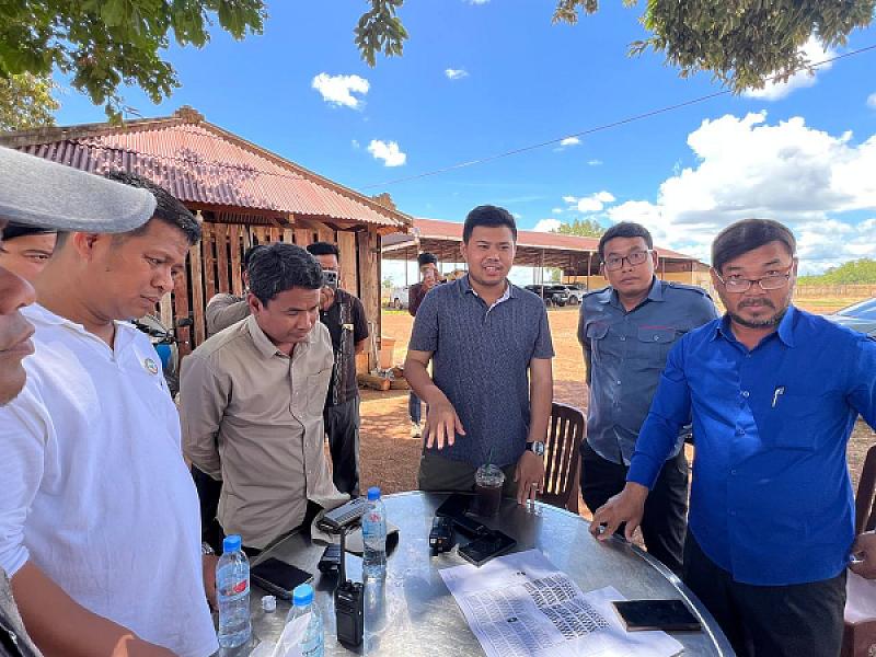 Battambang Provincial Social Welfare Office inspects social land concessions and infrastructure for veterans