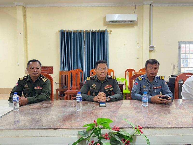 Families of 9 deceased veterans receive relief funds from the Kampong Speu Provincial Military Region