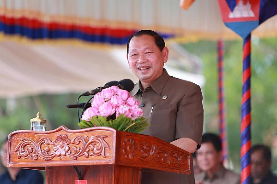 His Excellency Chhay Phetthi Sen, Minister of Rural Development, has donated 40 million riels to organize an extraordinary general assembly nationwide of representatives of the Cambodian War Veterans Association.