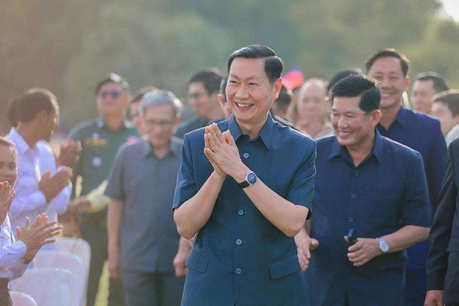 His Excellency Keo Rattanak, Minister of Mines and Energy, has donated 40 million riels to organize an extraordinary general assembly nationwide representing the Cambodian War Veterans Association.