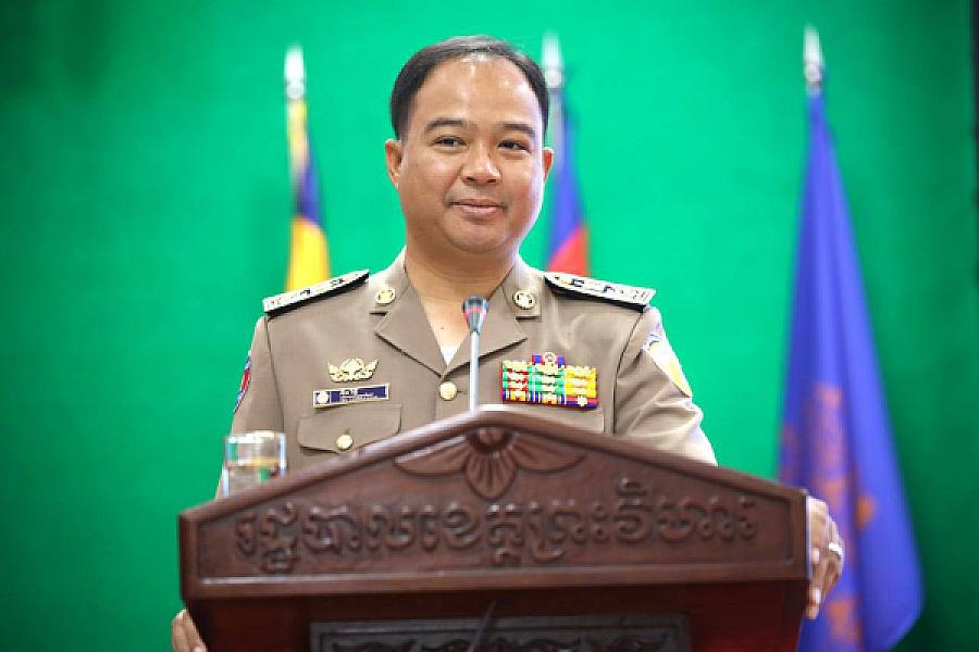 His Excellency Kim Rithy, Governor of Preah Vihear Provincial Government, donated 20 million riels to organize an extraordinary general assembly nationwide representing the Cambodian War Veterans Association.