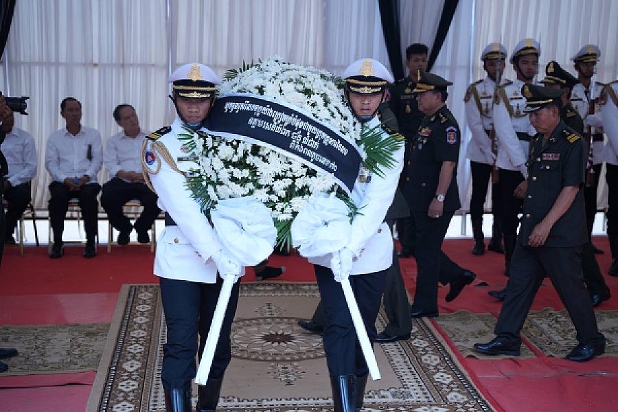 Major General Cheng Phan invites to pay respects to the late HE Lieutenant General Chan Lumphat