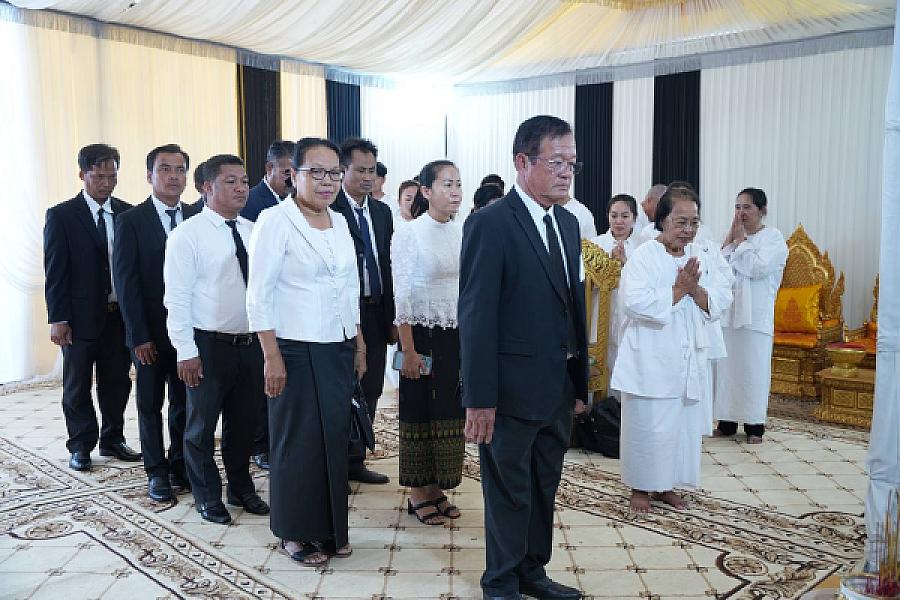 លោក ឡាយ បូរ៉ា អញ្ជើញគោរពវិញ្ញាណក្ខន្ធសព ឯកឧត្តម ឧត្តមសេនីយ៍ឯក ច័ន្ទ លំផាត់ - Image 4