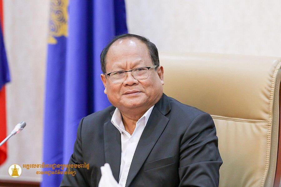 His Excellency Khieu Sopheak, Secretary of State, Ministry of Interior and Director of the Cabinet of His Excellency Deputy Prime Minister, has contributed $500 to organize the Extraordinary General Assembly of the Cambodian Veterans Association nationwide