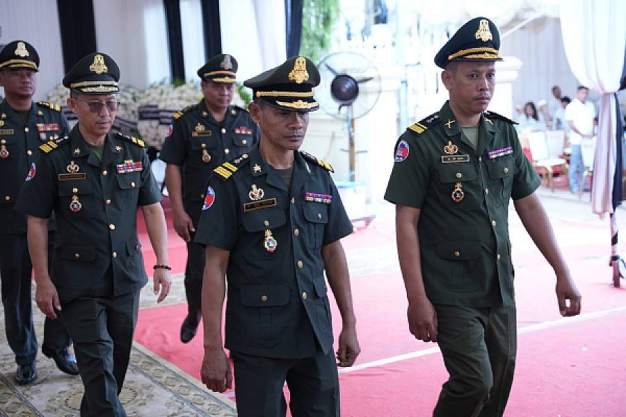 Major General Bun Leang invites to pay respects to the late Lieutenant General Chan Lumphat