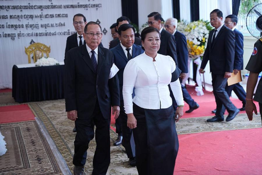Mrs. Kong Limho invites to pay respects to the late HE Lieutenant General Chan Lumphat