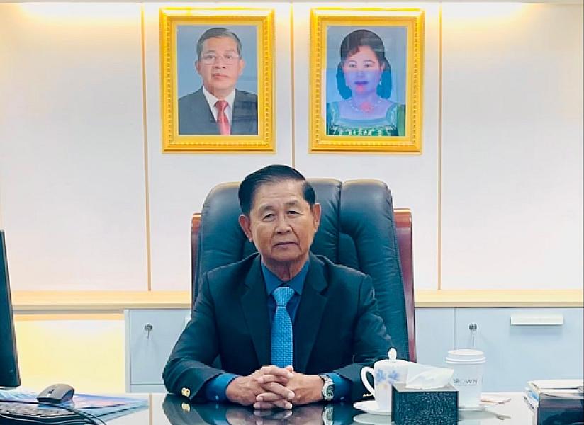His Excellency Muon Saran, Personal Advisor to President Hun Sen and Secretary of State of the Ministry of Interior, has contributed $500 to organize the Extraordinary General Assembly of the Cambodian Veterans Association nationwide