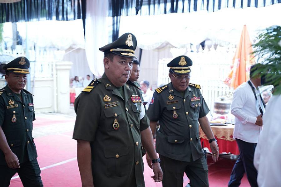 Colonel Khiv Pol invites to pay respects to the late HE Lieutenant General Chan Lumphat