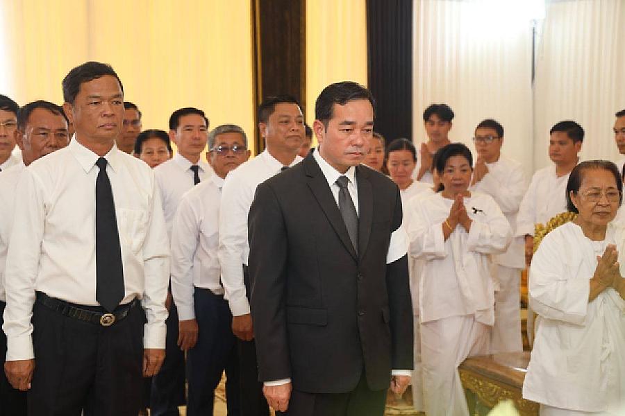 ឯកឧត្តម អ៊ុន ចាន់ដា អញ្ជើញគោរពវិញ្ញាណក្ខន្ធសព ឯកឧត្តម ឧត្តមសេនីយ៍ឯក ច័ន្ទ លំផាត់ - Image 3