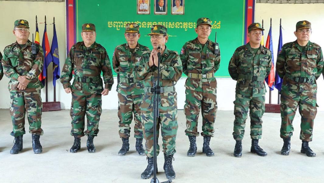 Elderly, veterans and 30 military families in Kampong Thom province receive humanitarian gifts from the President