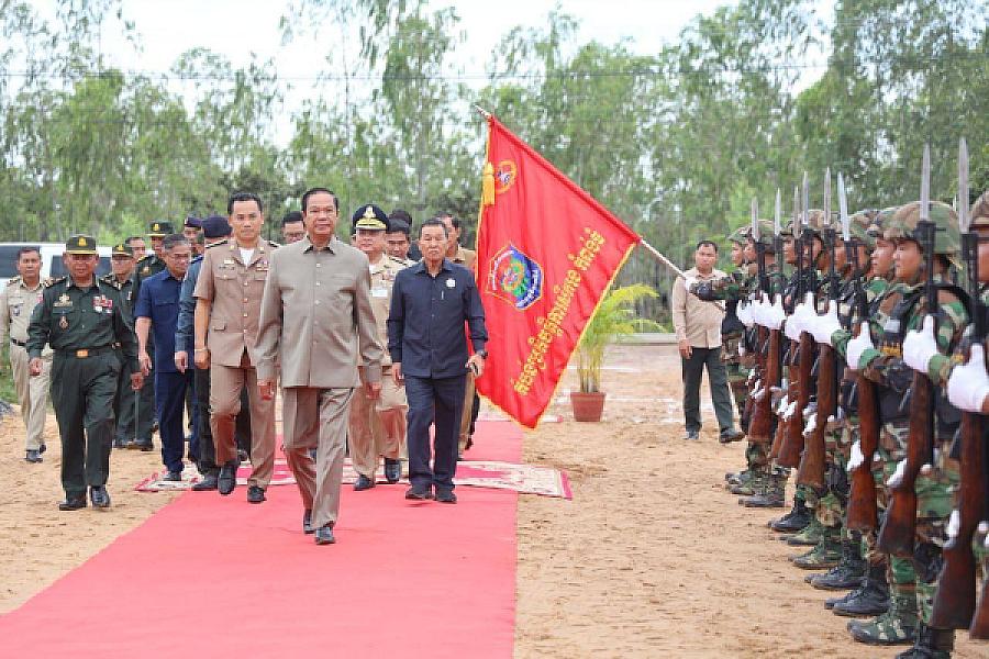 His Excellency Dr. Kun Kim Inaugurates the Headquarters of the Cambodian Veterans Association in Kampong Thom Province