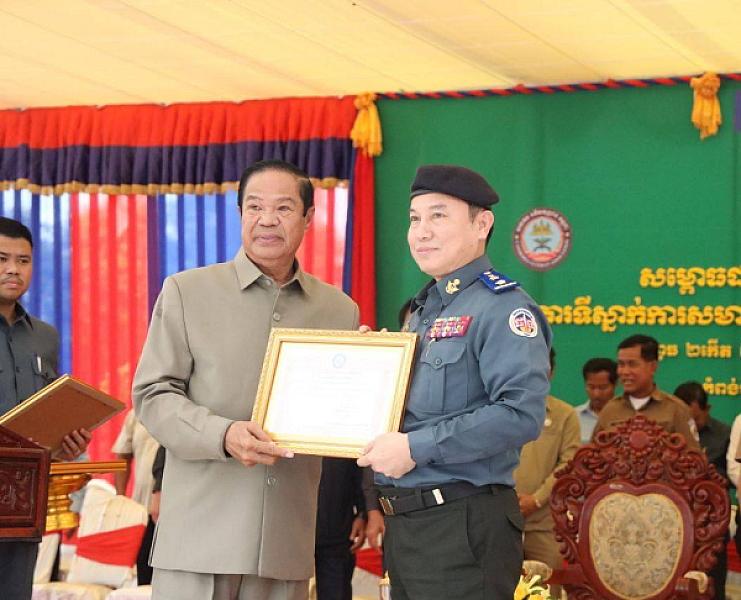 ឯកឧត្តមកិត្តិសង្គហបណ្ឌិត គន់ គីម អញ្ជើញសម្ពោធទីស្នាក់សមាគមអតីតយុទ្ធជនកម្ពុជាខេត្តកំពង់ធំ - Image 16