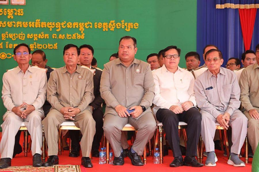 ឯកឧត្តមកិត្តិសង្គហបណ្ឌិត គន់ គីម អញ្ជើញសម្ពោធទីស្នាក់សមាគមអតីតយុទ្ធជនកម្ពុជាខេត្តស្ទឹងត្រែង - Image 9