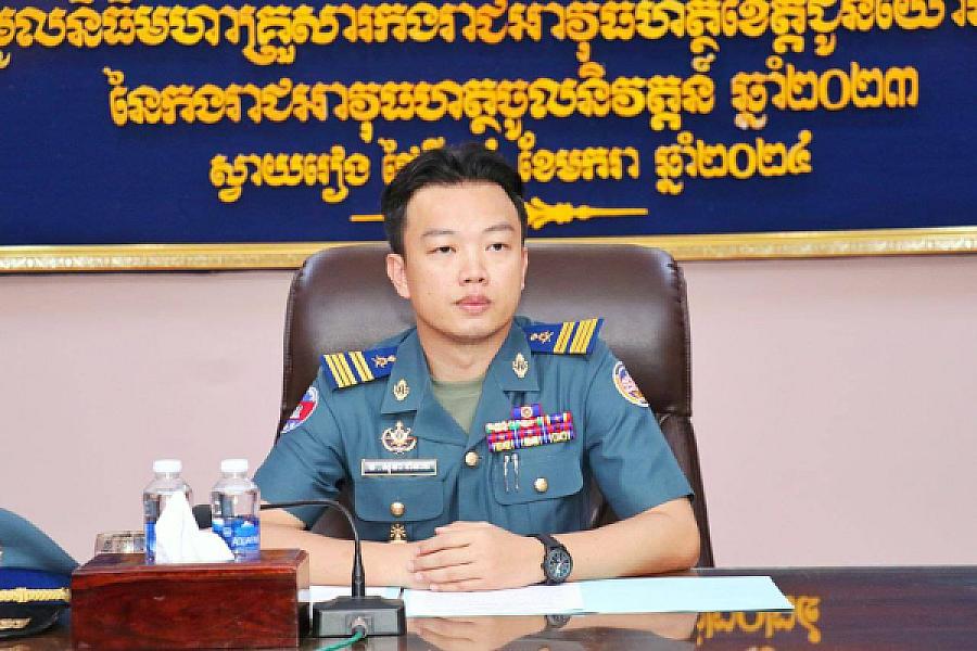 Brigadier General Sokha Ranath donates funds to support the construction of 6 houses for veterans and retirees