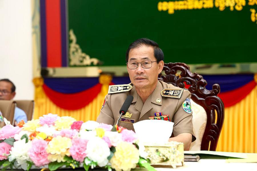 His Excellency Khoy Rida donated funds to support the construction of one house for veterans and retirees