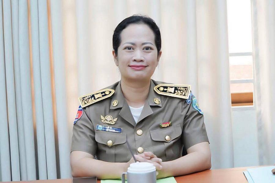 Madam Chi Va donated funds to support the construction of one house for veterans and retirees.