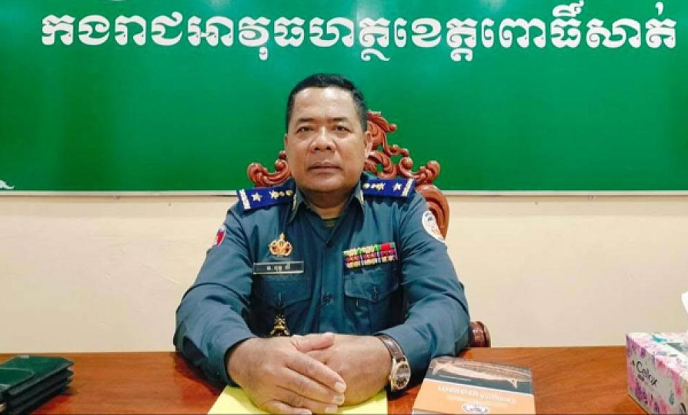 Brigadier General Puth Ly donated funds to support the construction of one house for veterans and retirees