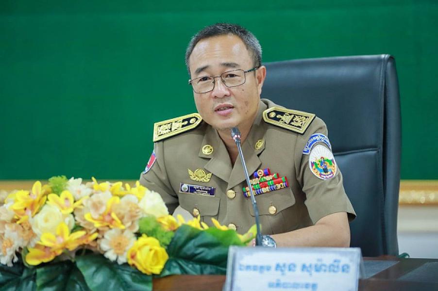 His Excellency Suon Somalin donated funds to support the construction of one house for veterans and retirees