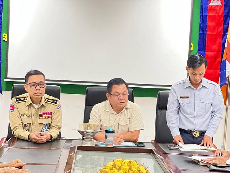 Tbong Khmum Provincial UNC Disburses Social Security Fund to Families of 4 Veterans