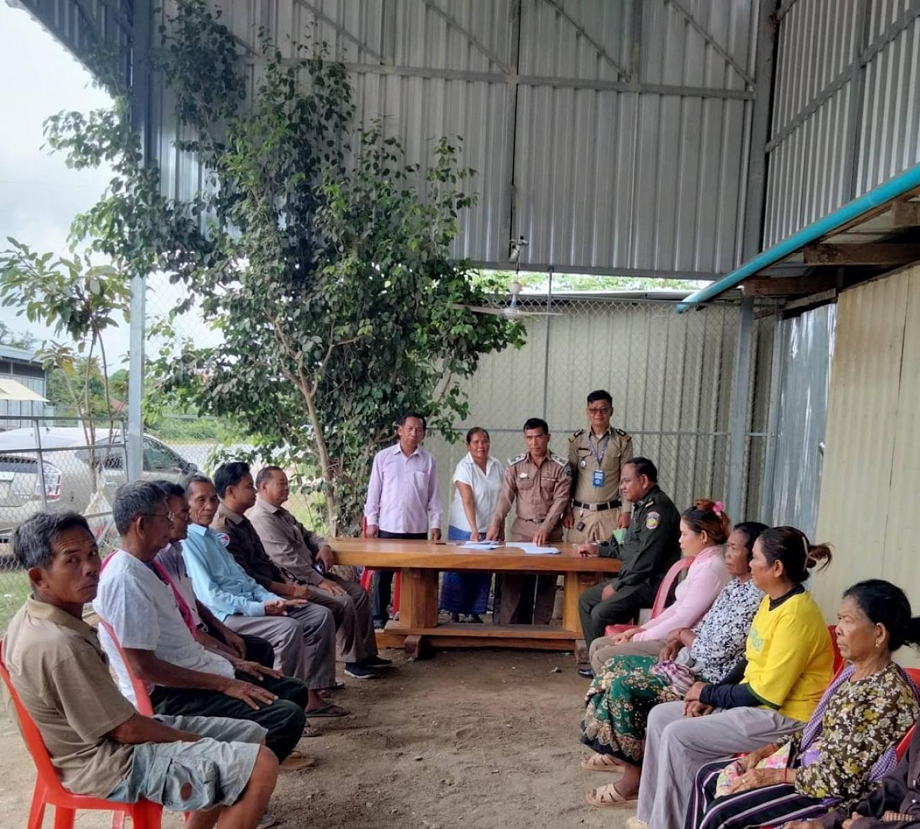 អ.ន.ក ខេត្តកំពង់ស្ពឺ នាំយកថវិកាបេឡាមរណសង្គ្រោះជូនគ្រួសារសពអតីតយុទ្ធជនចំនួន ៤គ្រួសារ