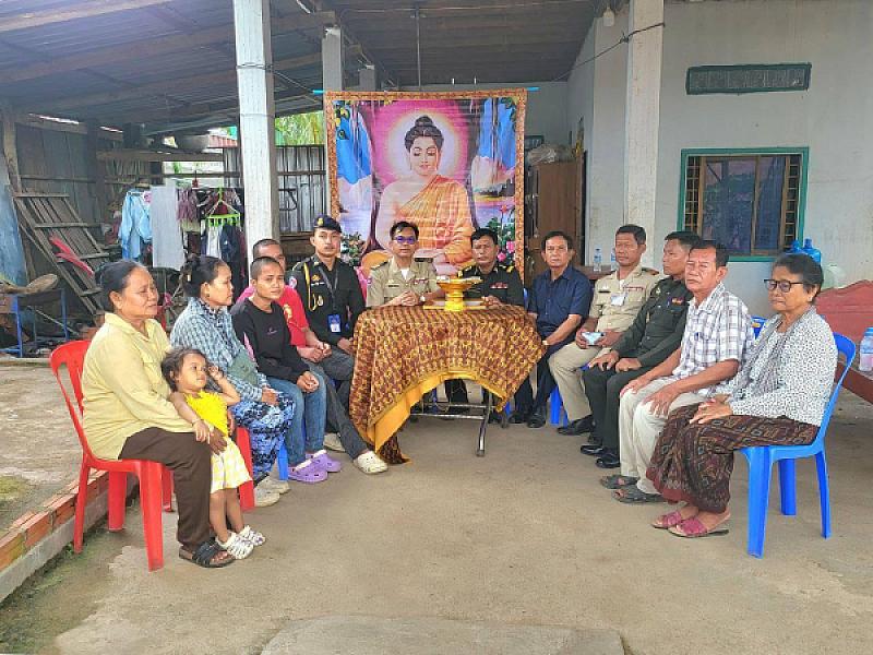 អ.ន.ក ខេត្តកំពង់ស្ពឺ នាំយកថវិកាបេឡាមរណសង្គ្រោះជូនគ្រួសារសពអតីតយុទ្ធជនចំនួន ៤គ្រួសារ - Image 5