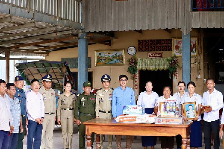 អ.ន.ក ខេត្តកណ្ដាល នាំយកថវិកាបេឡាមរណសង្គ្រោះជូនគ្រួសារសពអតីតយុទ្ធជនចំនួន២គ្រួសារ - Image 6