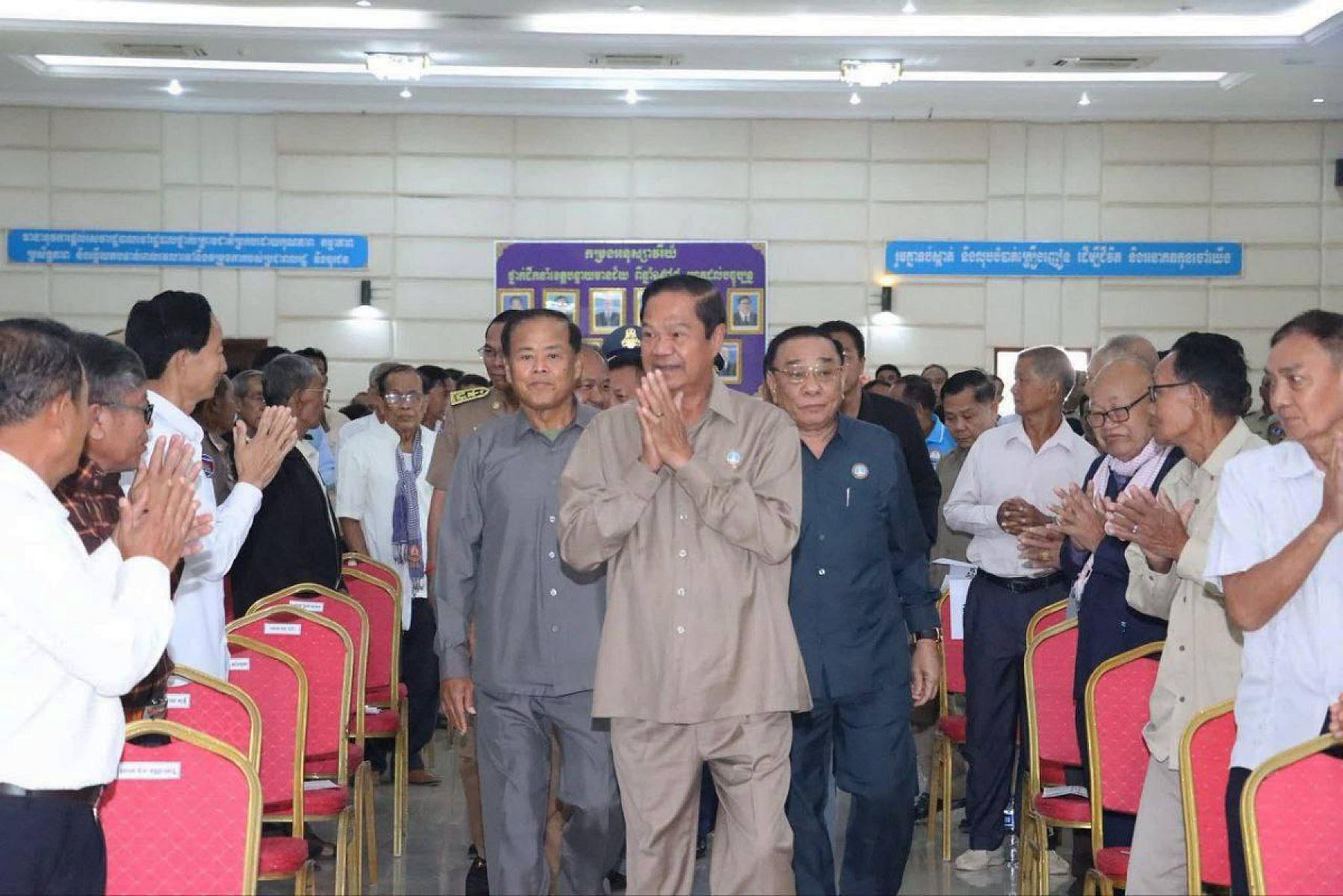 ឯកឧត្តម គន់ គីម អញ្ជើញប្រកាសសមាសភាពគណៈកម្មាធិការសមាគមអតីតយុទ្ធជន និងនិវត្តជនកម្ពុជាខេត្តបន្ទាយមានជ័យ