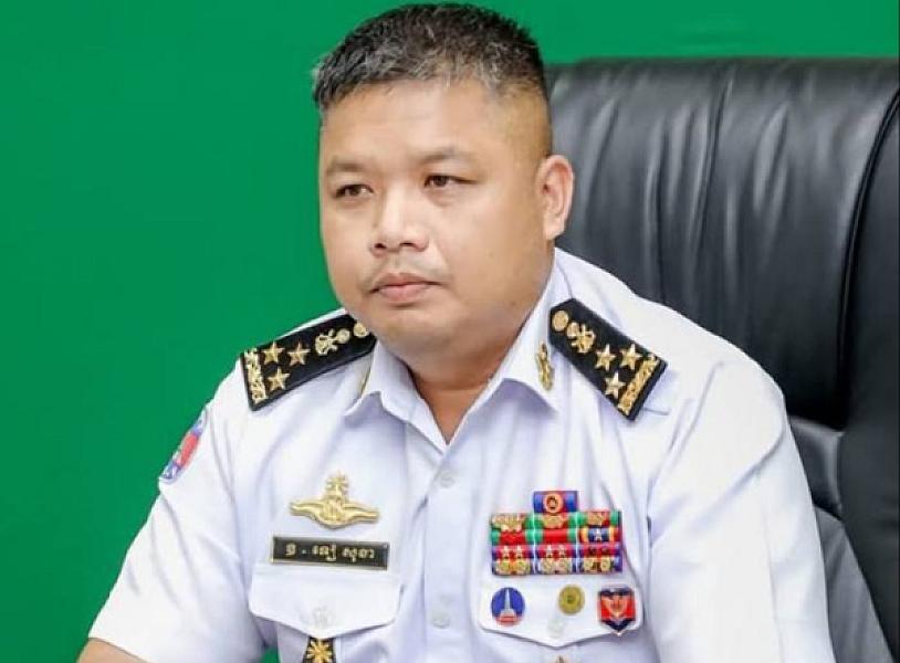 His Excellency Admiral Tea Sokha, Commander of the Royal Cambodian Navy, has contributed $2,500 to organize the Extraordinary General Assembly of the Cambodian Veterans Association nationwide