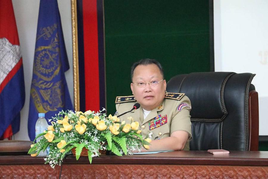 Major General Khaw Ly, Police Commissioner of Oddar Meanchey Province, has donated 2 million riels to organize an extraordinary general assembly of representatives of the Cambodian Veterans Association nationwide