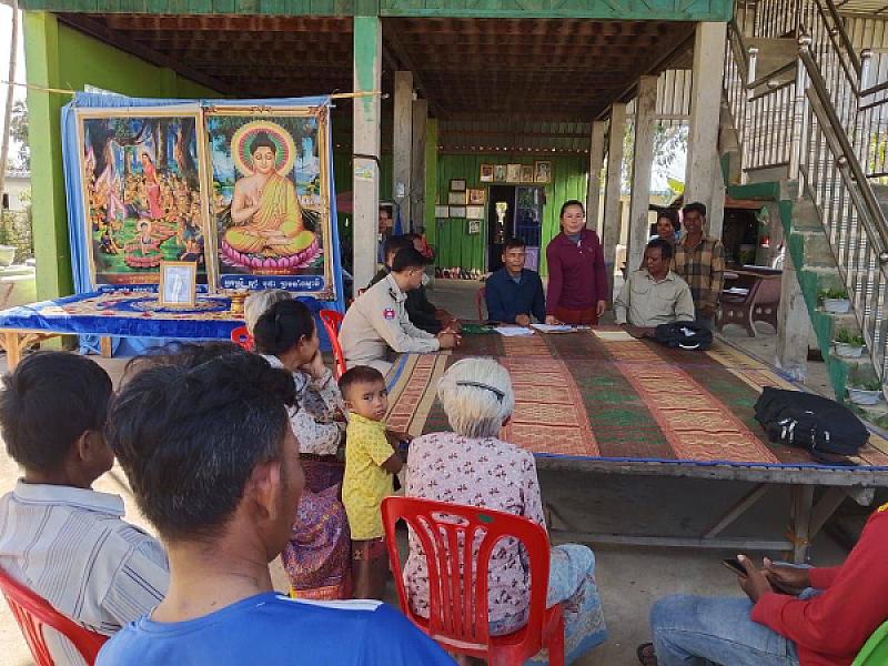 អ.ន.ក ខេត្តកំពង់ស្ពឺ នាំយកថវិកាបេឡាមរណសង្គ្រោះប្រគល់ជូនគ្រួសារសពអតីតយុទ្ធជន ២គ្រួសារ - Image 2