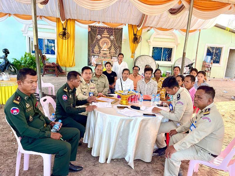 អ.ន.ក ខេត្តកំពង់ស្ពឺ នាំយកថវិកាបេឡាមរណសង្គ្រោះប្រគល់ជូនគ្រួសារសពអតីតយុទ្ធជន ២គ្រួសារ - Image 4