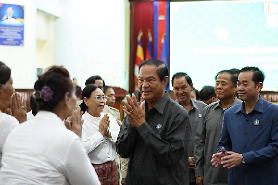 ឯកឧត្តម គន់ គីម អញ្ជើញប្រកាសសមាសភាពថ្នាក់ដឹកនាំគណៈកម្មាធិការសមាគមអតីតយុទ្ធជន និងនិវត្តជនកម្ពុជា ខេត្តកំពង់ចាម - Image 4