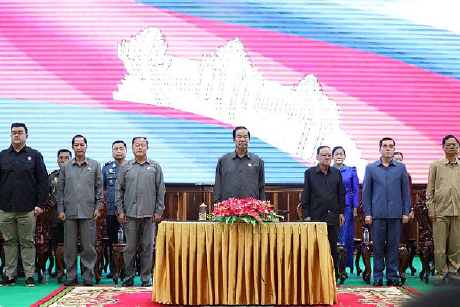 ឯកឧត្តម គន់ គីម អញ្ជើញប្រកាសសមាសភាពថ្នាក់ដឹកនាំគណៈកម្មាធិការសមាគមអតីតយុទ្ធជន និងនិវត្តជនកម្ពុជា ខេត្តកំពង់ចាម - Image 8