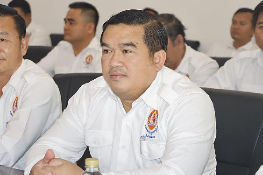 Mr. Touch Mala, Director of the Rural Development Department of Siem Reap Province, has contributed 250,000 riels to organize the Extraordinary General Assembly of the Cambodian Veterans Association nationwide