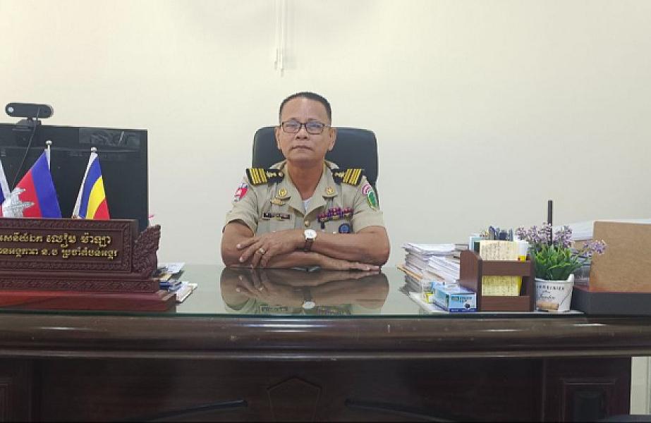 Colonel Liam Mala, Head of the Heritage Protection Police Unit in the Angkor Region, has contributed 100,000 riels to organize an extraordinary nationwide